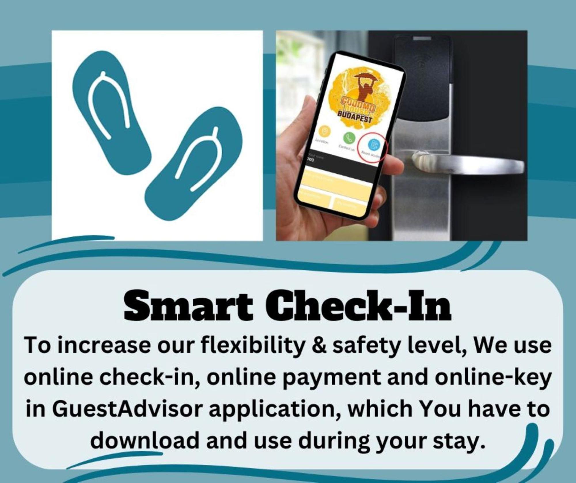 Goodmo Budapest Smart Rooms מראה חיצוני תמונה